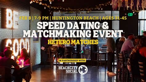 speed dating huntington beach